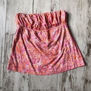 Lily Pulitzer Strapless Top | Hotty Pink Ten Speed